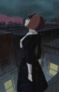 Dorothy in the rain